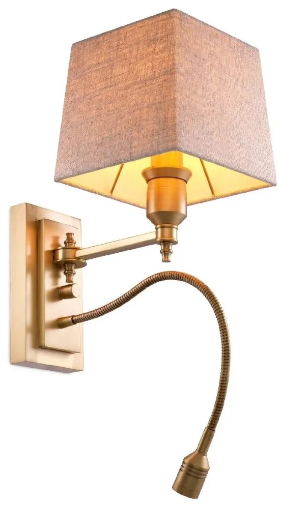 Aplica de perete cu reader LED Ellington