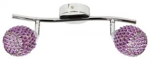 Plafoniera moderna 2 becuri G9 Clear 92-06912 Candellux