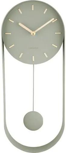 Ceas de perete de design Karlsson 5822DG, cu pendul, 50 cm