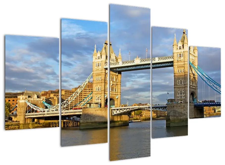 Tablou a Londrei - Tower Bridge (150x105cm)