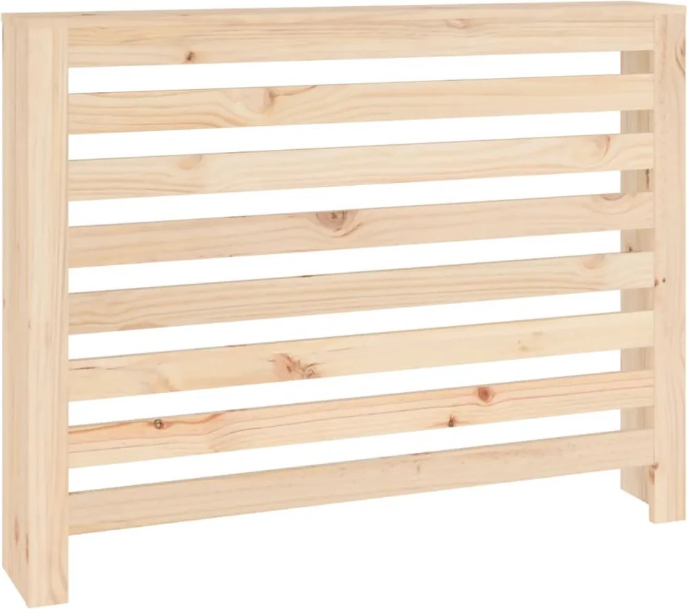 vidaXL Mască pentru calorifer, 108,5x19x84 cm, lemn masiv de pin