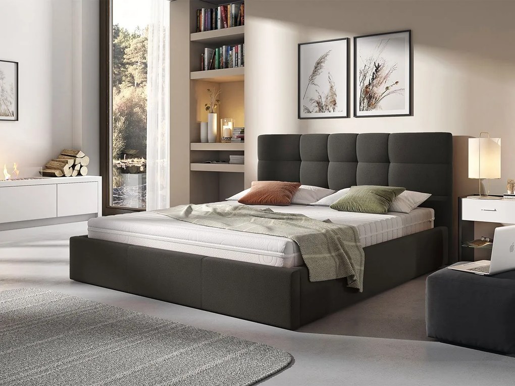Pat tapițat Kendall (160x200) (Bergamo 97). Promo -17%. 1059070