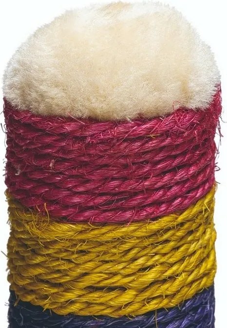 Beeztees Scărpinător Anja curcubeu, 30 x 30 x 45 cm