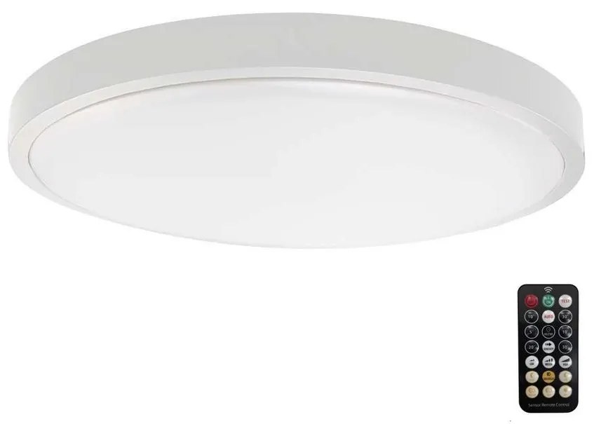 Plafonieră LED cu senzor pentru baie LED/18W/230V 4000K IP44 alb