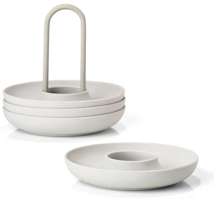 Suporturi de ouă 4 buc. din metal Singles – Zone