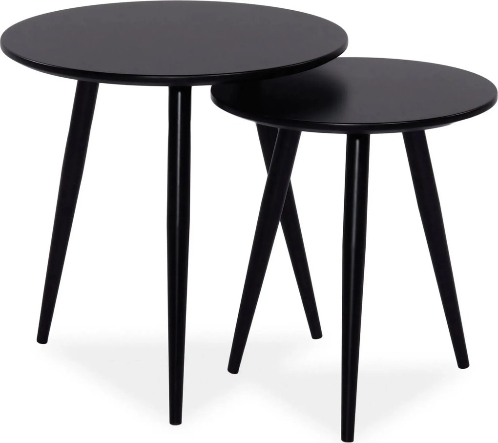 Set 2 masute CLEO, negru