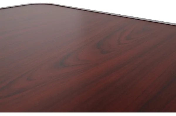 Masă pliabilă de tabără maro/crom