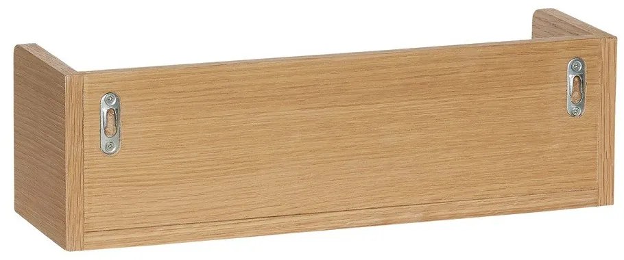 Raft în culoare naturală cu aspect de lemn de stejar 40 cm Savor – Hübsch