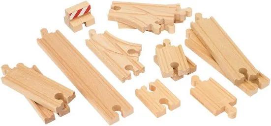 Set suplimentar sistem de sine din lemn BRIO