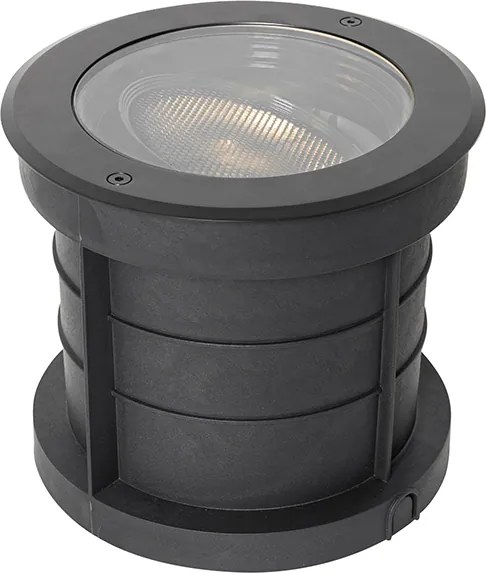 Set de 6 spoturi de sol exterioare dimabile negre IP65, inclusiv LED - Delux Honey