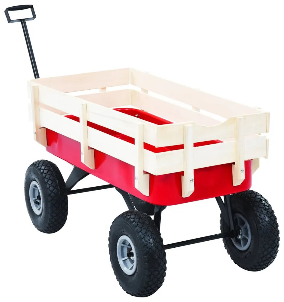 Carucior metalic de gradina-capacitate de incarcare 150 kg