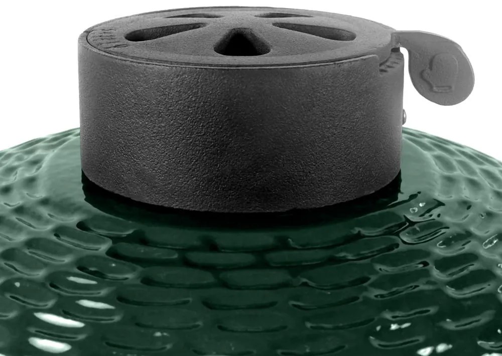 Grătar ceramic pentru cărbuni cu rafturi laterale, grilă de 46 cm