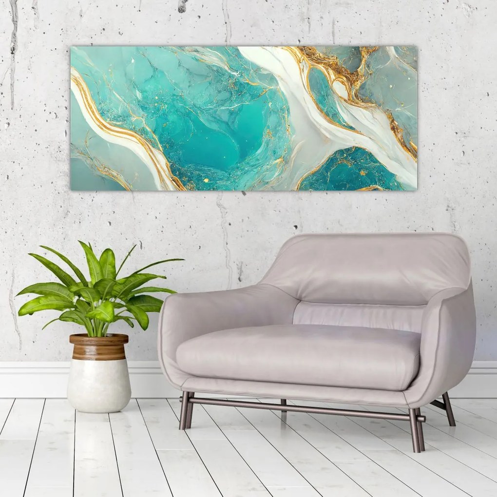 Tablou - Designul marmurei II. (120x50 cm)