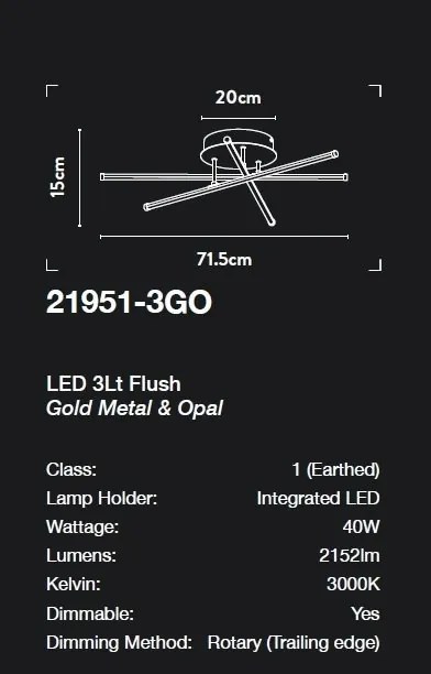 Plafoniera LED design modern minimalist Belle