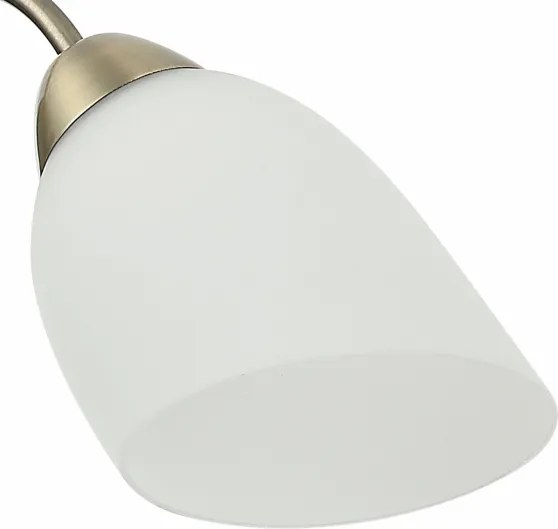 Lustră aplicată DONNA 5xE27/60W/230V patină
