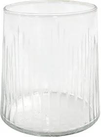 Pahar transparent din sticla 8x9 cm Hector HK Living