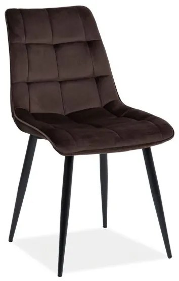Scaun de sufragerie Charlie (Maro + Negru). 1050296