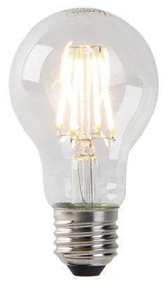 Lampă cu LED A60 E27 4W 2200K filament transparent regulabil
