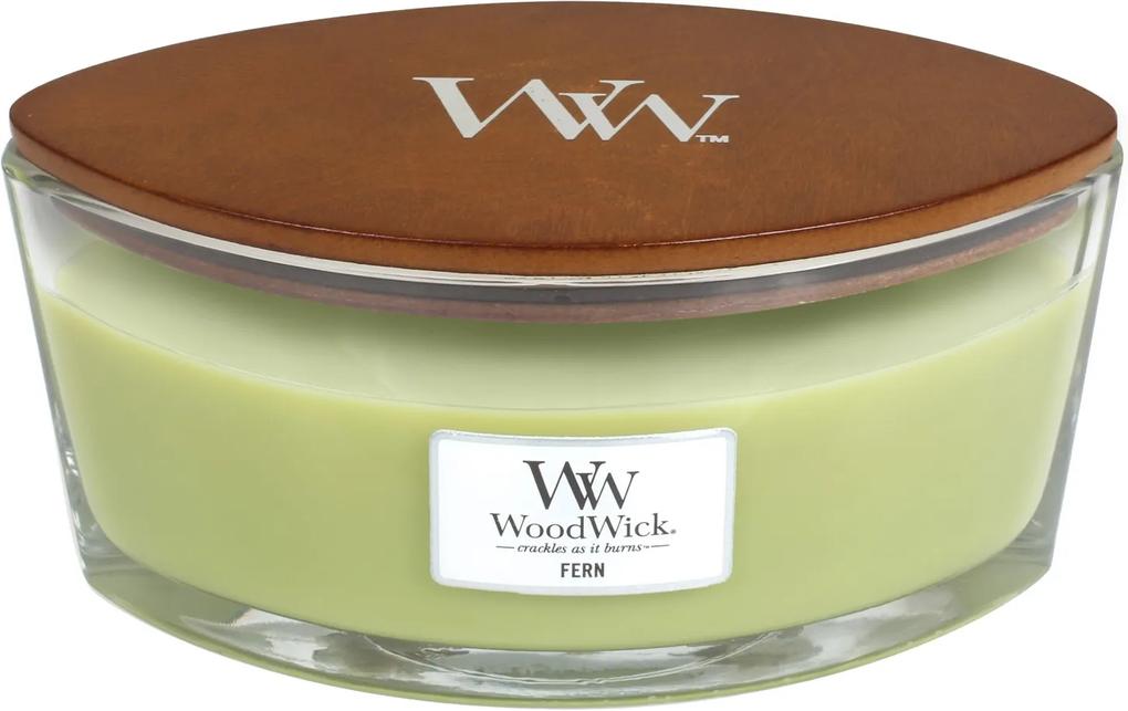 WoodWick verzi parfumata lumanare ferigă barca