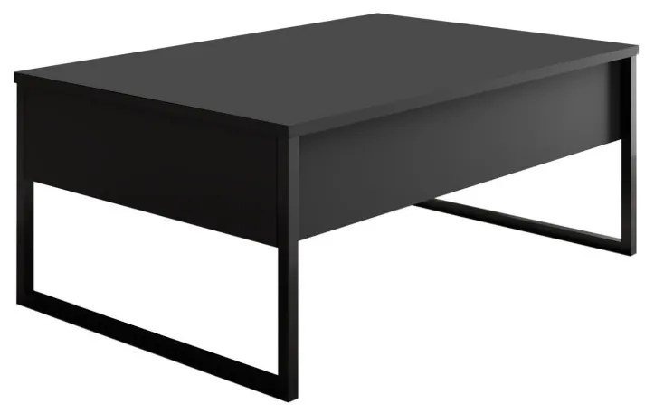 Set de mobilier pentru living Luxe, Antracit- Negru