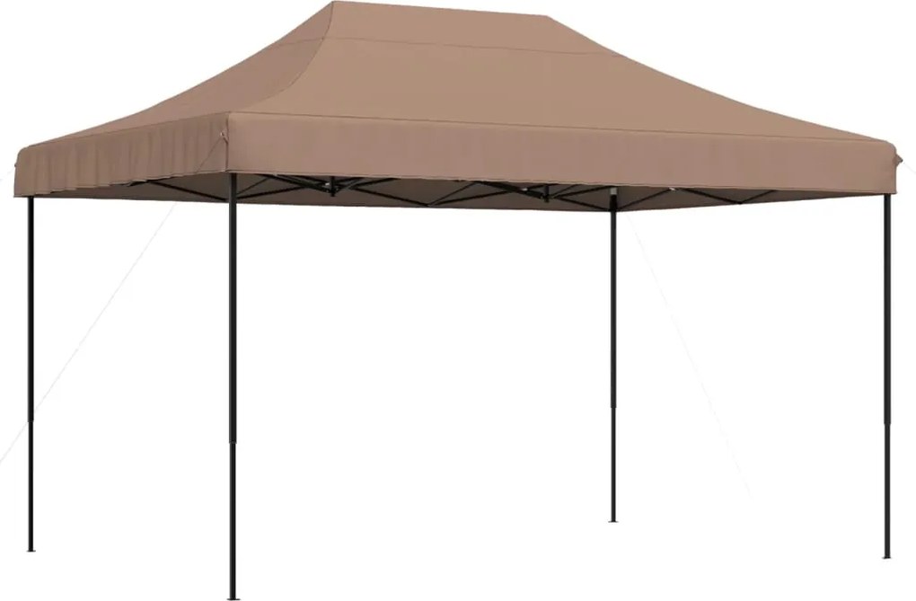 vidaXL Cort de petrecere pliabil Pop-Up, 410x279x315 cm, maro