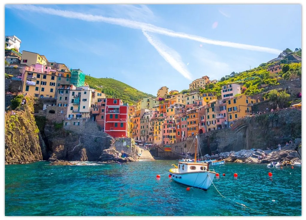 Tablou - Pe Marea mediterană (70x50 cm)