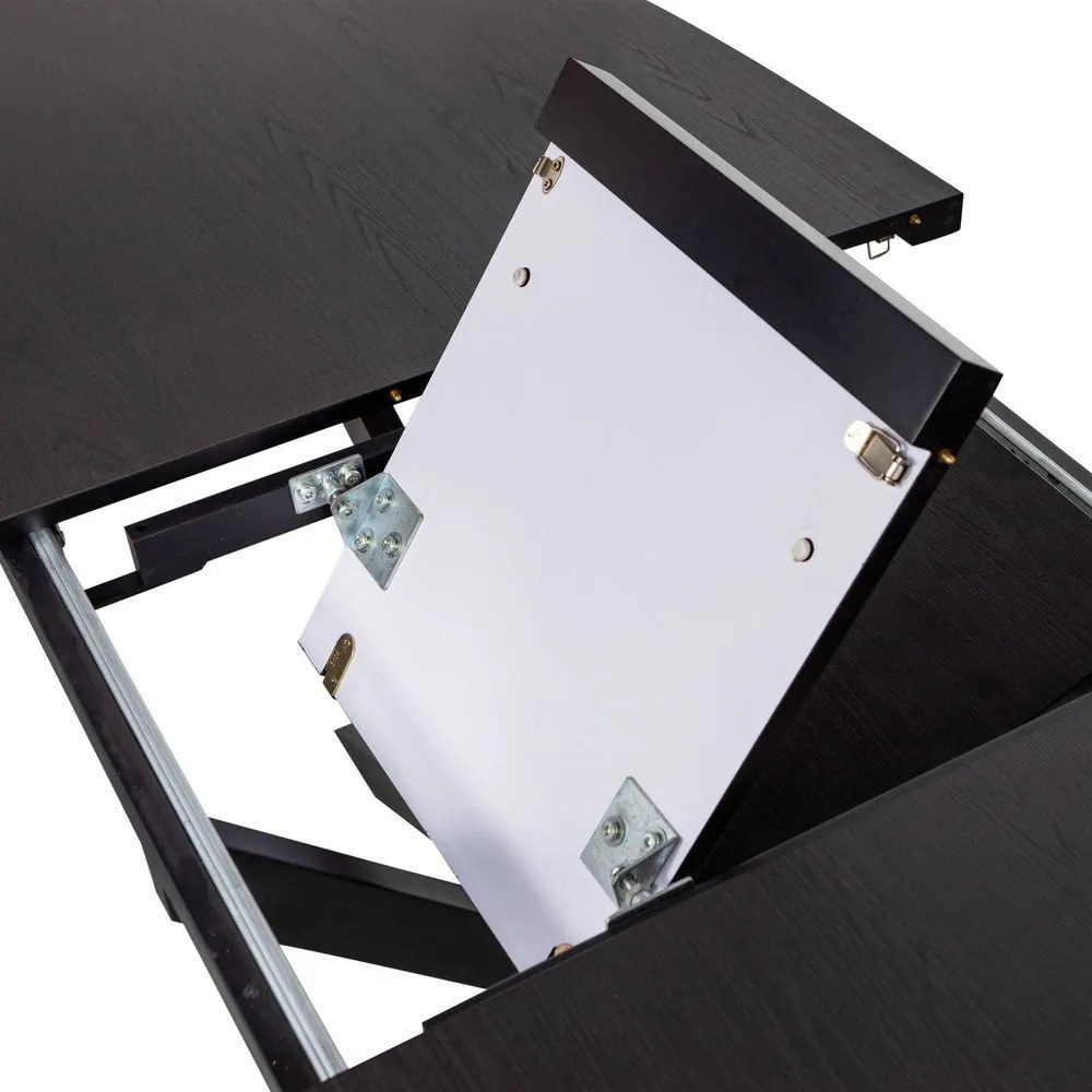 Masă de dining extensibilă cu blat suplimentar 90x180 cm Arros – WOOOD