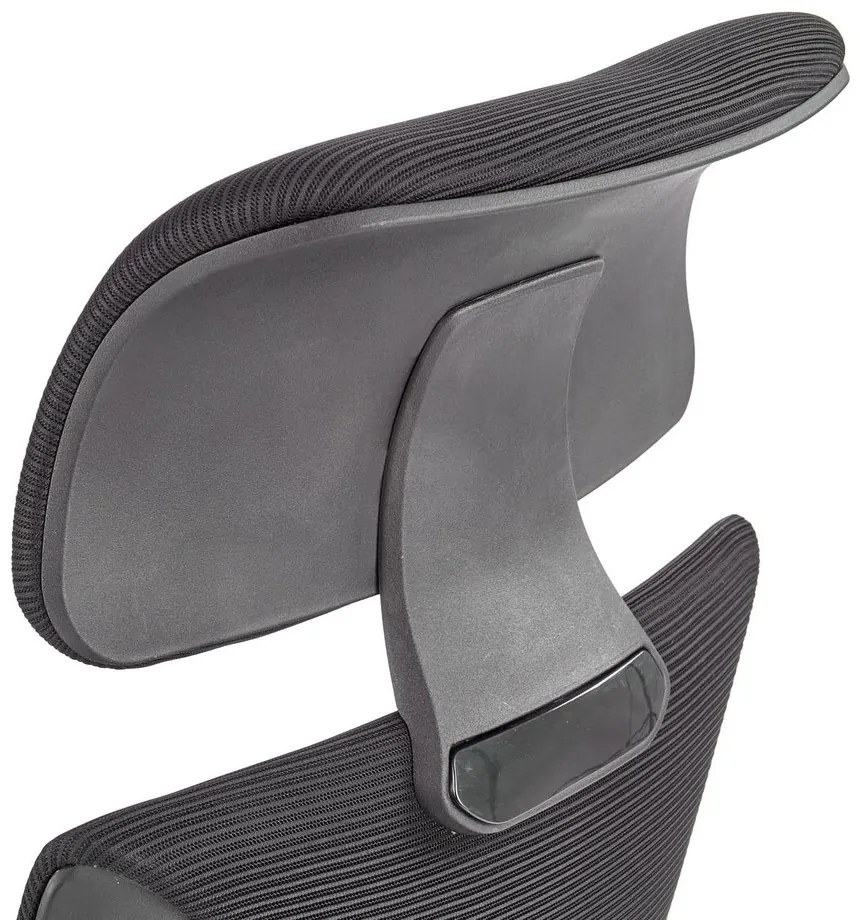 Scaun de birou Valdez, negru