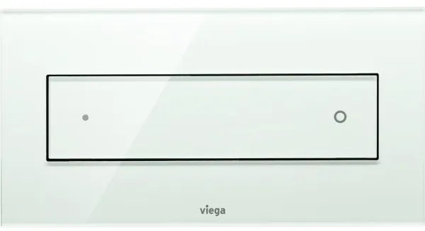 Clapeta actionare rezervor WC incastrat, Viega Visign for Style 12, sticla transparenta, 687878
