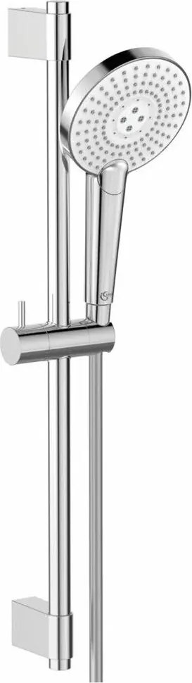 Set de dus Ideal Standard IdealRain EvoJet Round cu para dus 125 mm, bara 600 mm
