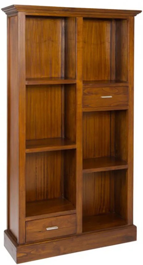Biblioteca maro din lemn mindi 180 cm Kumala Santiago Pons