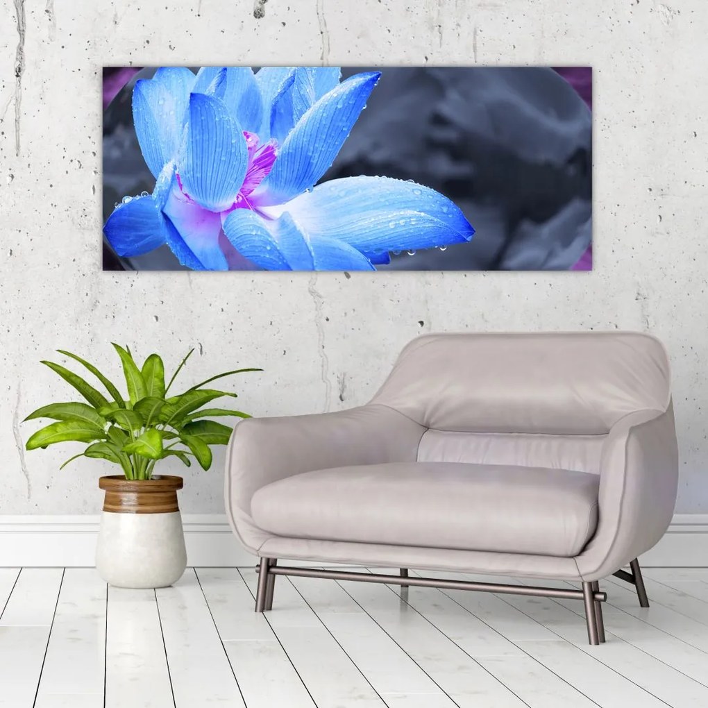 Tablou florilor în detailu (120x50 cm)