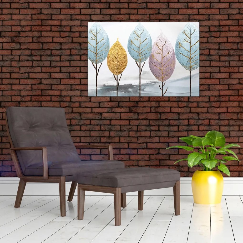 Tablou - Copaci design (90x60 cm)