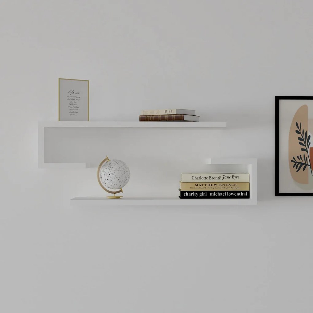 Raft Eldo White, 2 bucăți