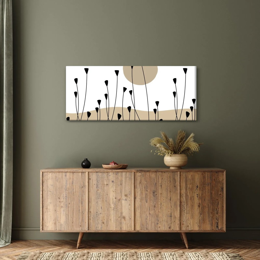 Tablou - Pajiște grafică N⁰2 (120x50 cm)
