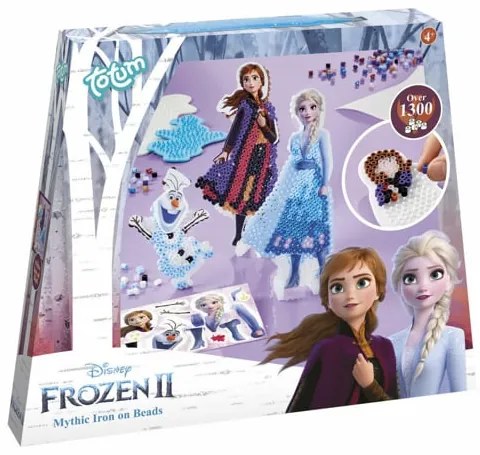 Set de artizanat Totum- Do it yourself - Figureaza Frozen cu margele