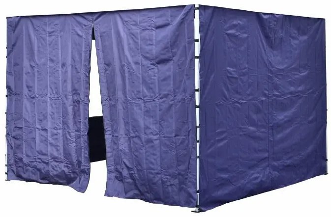 Set de 2 pereți laterali pentru cort PROFI 3 x3 m , albastru