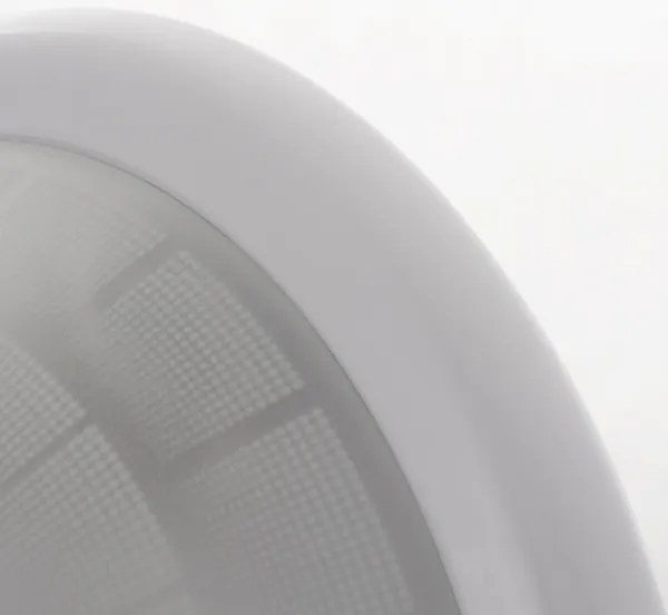 Ecolite WHST78-BI - Plafonieră exterior cu senzor VERA 2xE27/60W/230V IP44