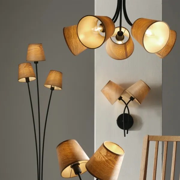 Lustră pe lanț ONLI ASIA 5xE14/6W/230V