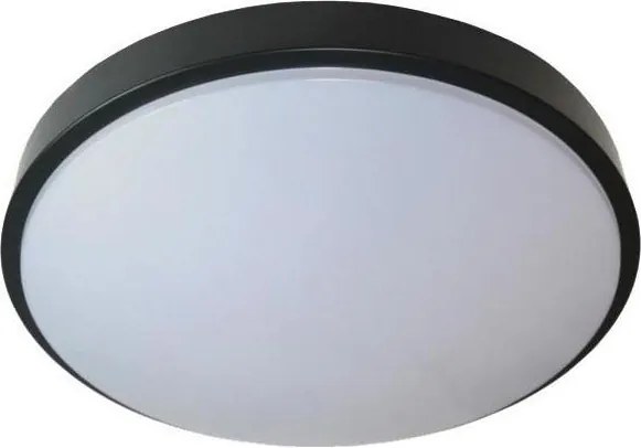 Plafonieră WILTON 2xE27/60W/230V Ø 37,5 cm neagră