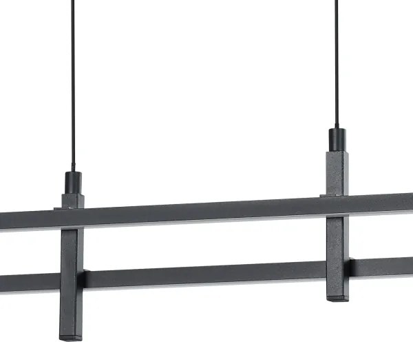 Eglo 901885 - Pendul cu cablu TREPILIANO LED, 20W, 230V, negru