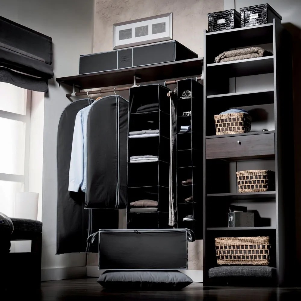 Husă depozitare Compactor Box Black, negru