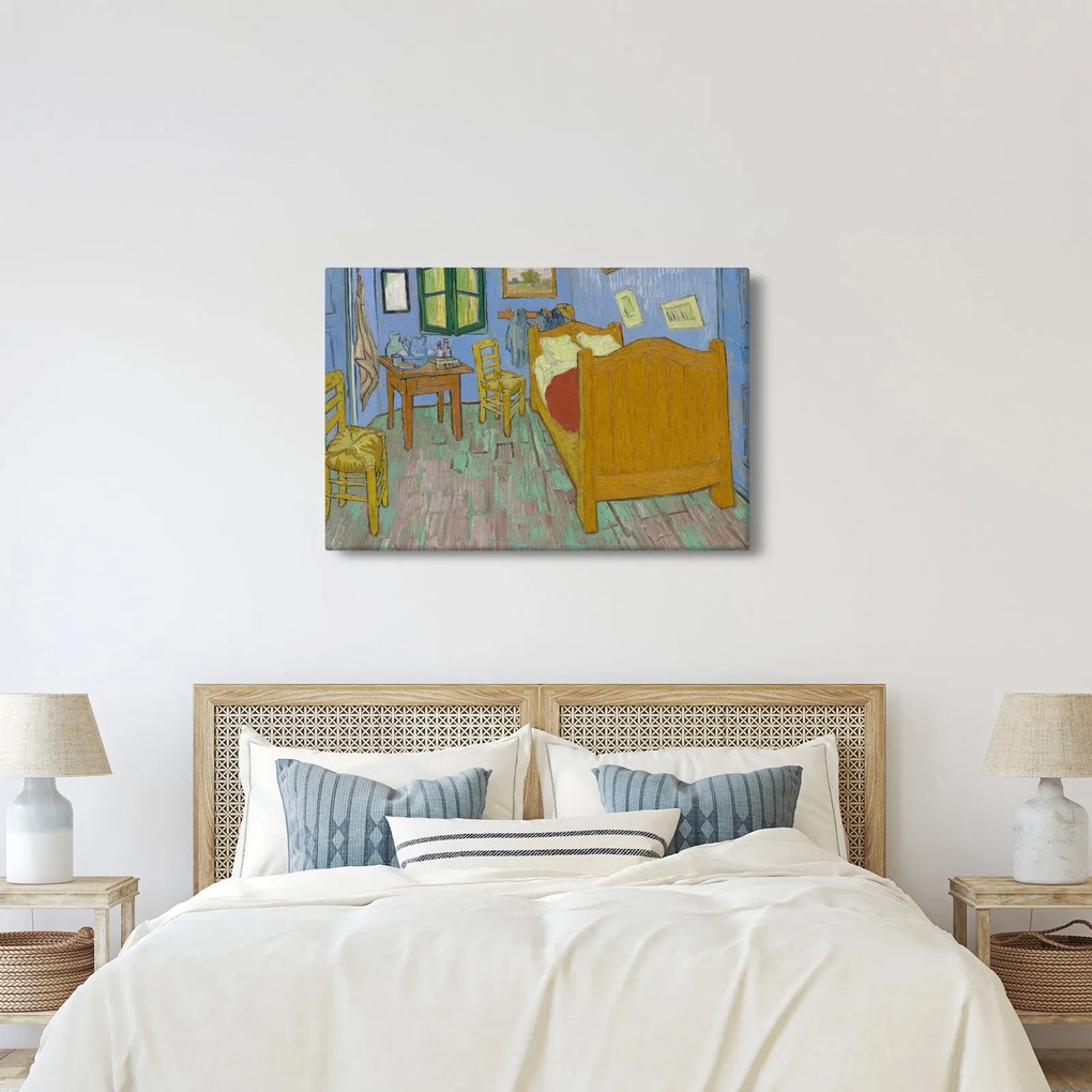 Tablou - Vincent van Gogh, The Bedroom, reproducere (90x60 cm)
