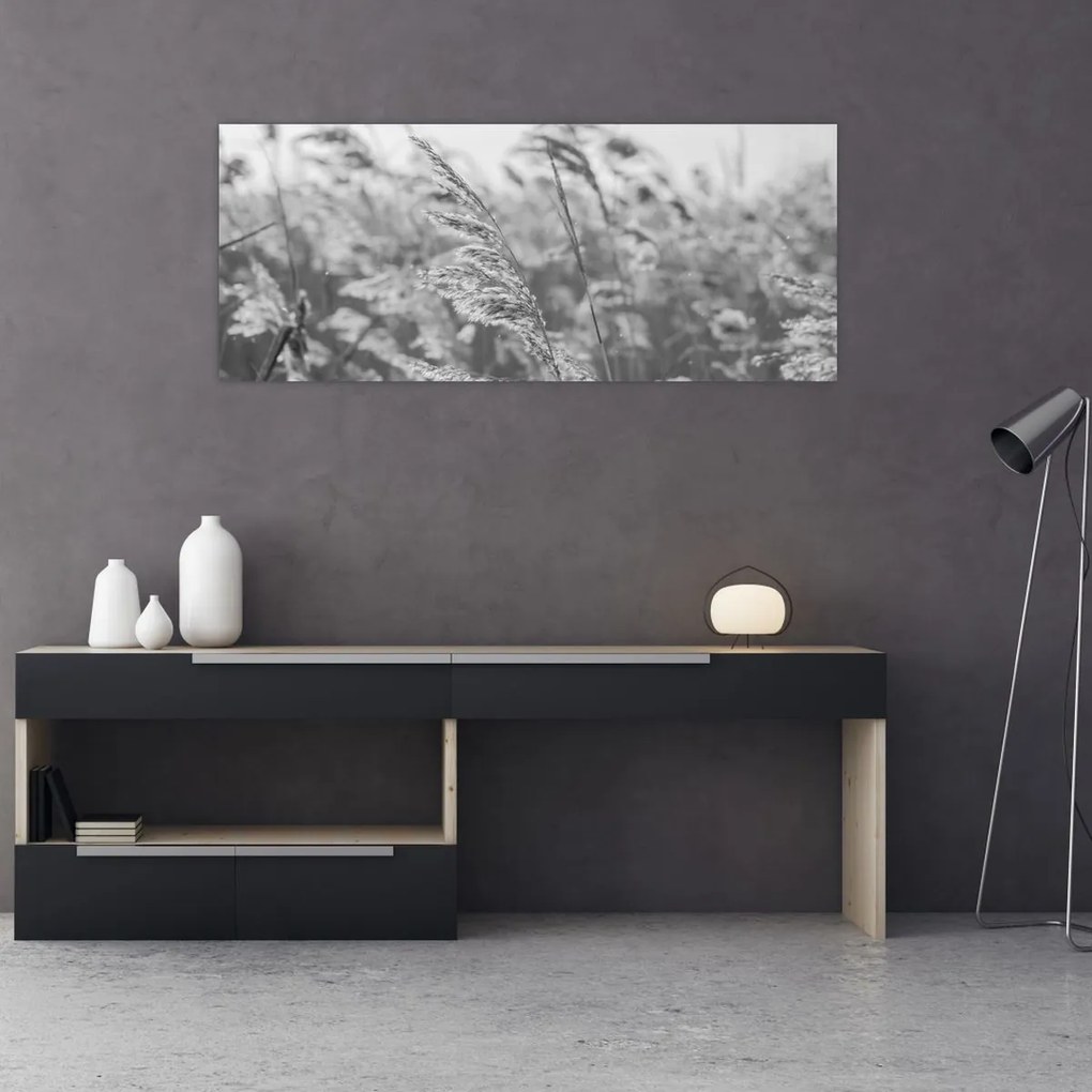 Tablou - Iarba în vânt (120x50 cm)