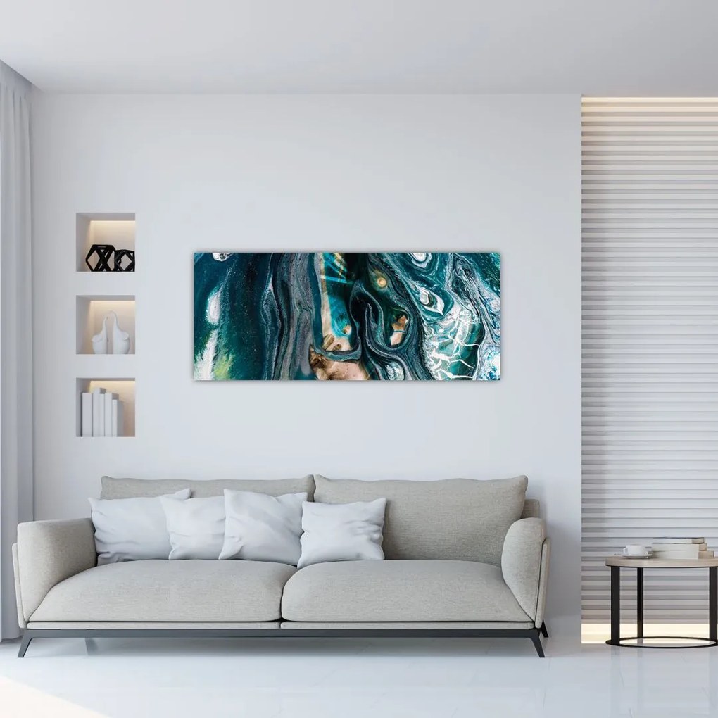 Tablou cu abstracție (120x50 cm)