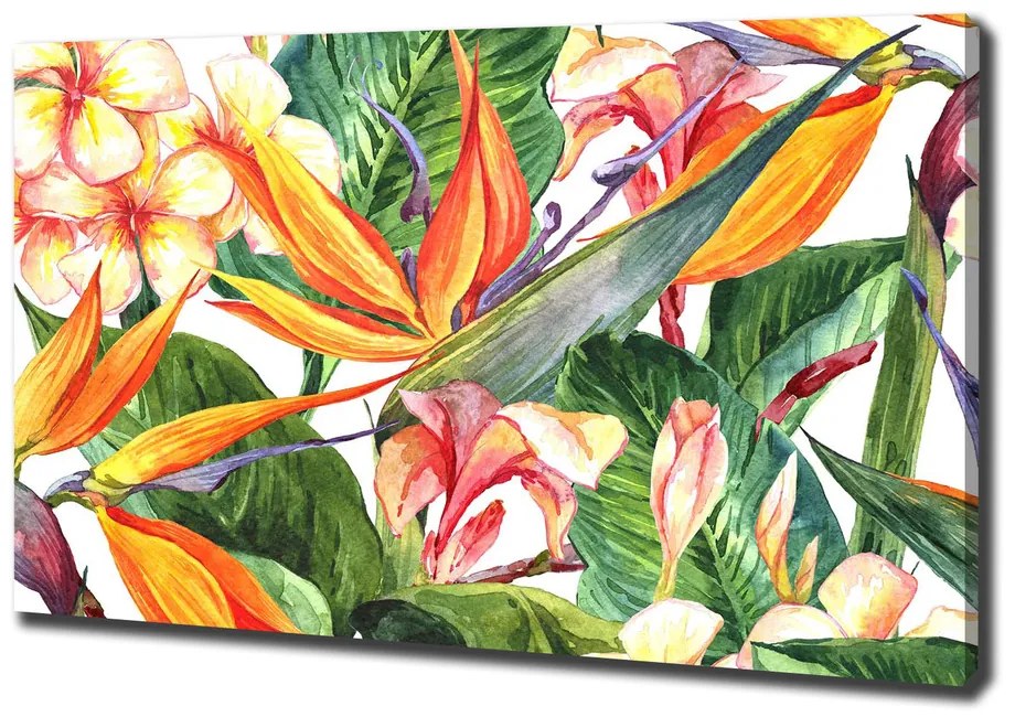 Imprimare tablou canvas Flori tropicale