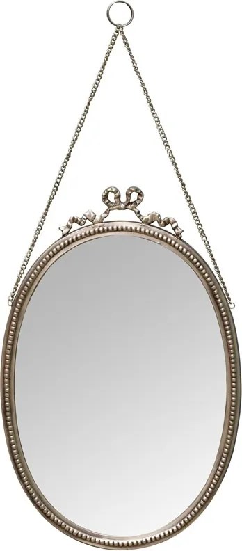 Oglinda de perete, din metal, Angelina