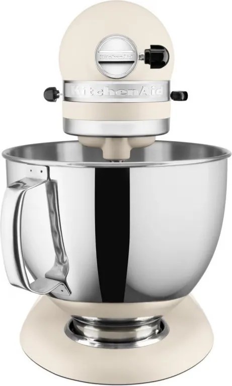Mixer planetar KitchenAid Artisan Elegance 5KSM175PSEFL, 300 W, 4.8 l, Actionare directa, 10 viteze, Bej