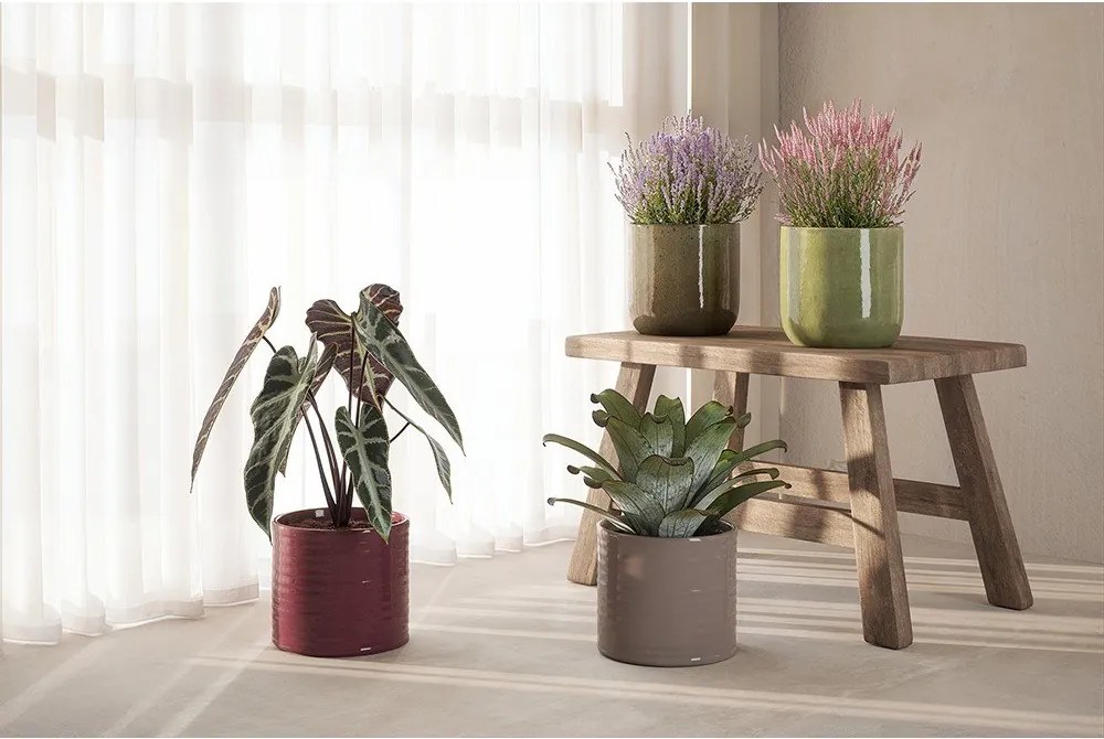 Ghiveci decorativ din ceramică handmade ø 18 cm Fortuna – Artevasi