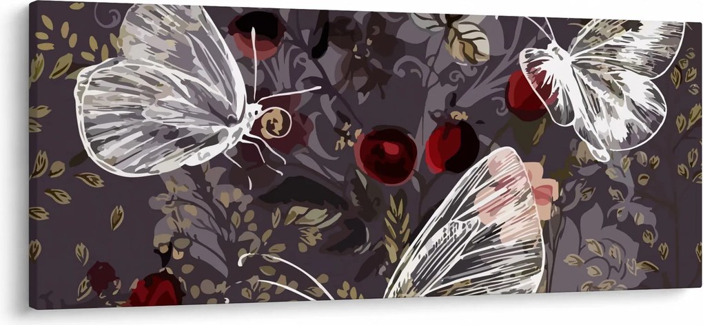 Tablou - Fluture (120x50 cm)